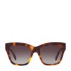 Celine Tortoiseshell Triomphe Square Sunglasses - Image 1
