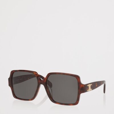 Celine Tortoiseshell Triomphe CL40316U Square Sunglasses - Image 2