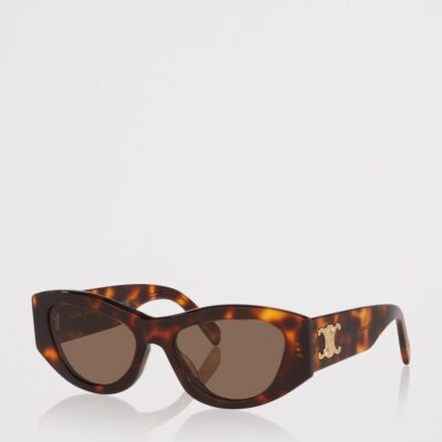 Celine Tortoiseshell Triomphe CL40308U Irregular Sunglasses - Image 2