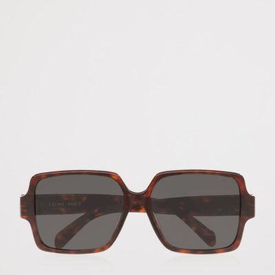 Celine Tortoiseshell Triomphe CL40316U Square Sunglasses - Image 5