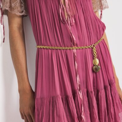 Chloé Heart Chain Belt - Image 3