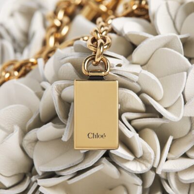 Chloé Lambskin Plissé Shoulder Bag - Image 4