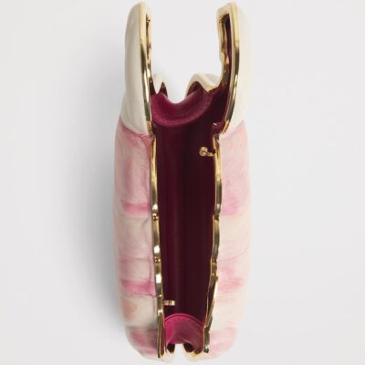 Chloé Lambskin Swan Clutch Bag - Image 3
