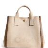 Chloé Medium Canvas Carry Tote Bag - Image 1