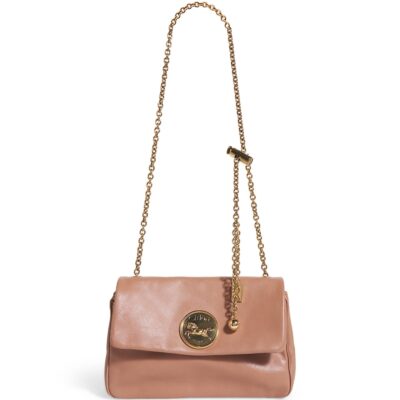 Chloé Medium Leather Heritage Shoulder Bag - Image 1