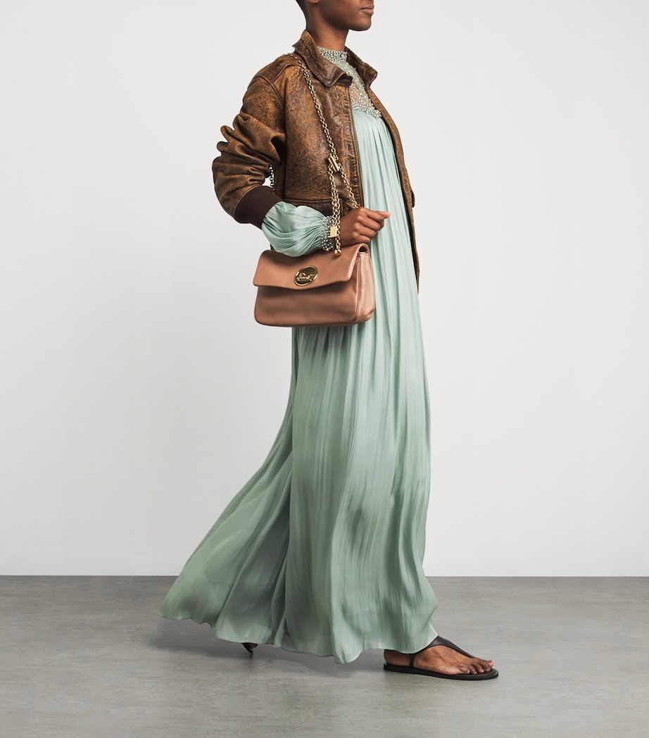 Chloé Medium Leather Heritage Shoulder Bag - Image 2