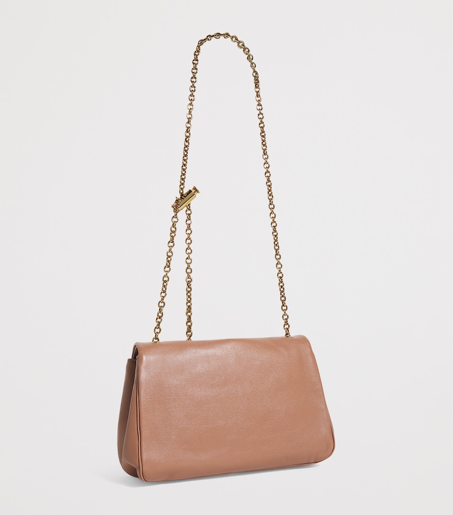 Chloé Medium Leather Heritage Shoulder Bag - Image 3