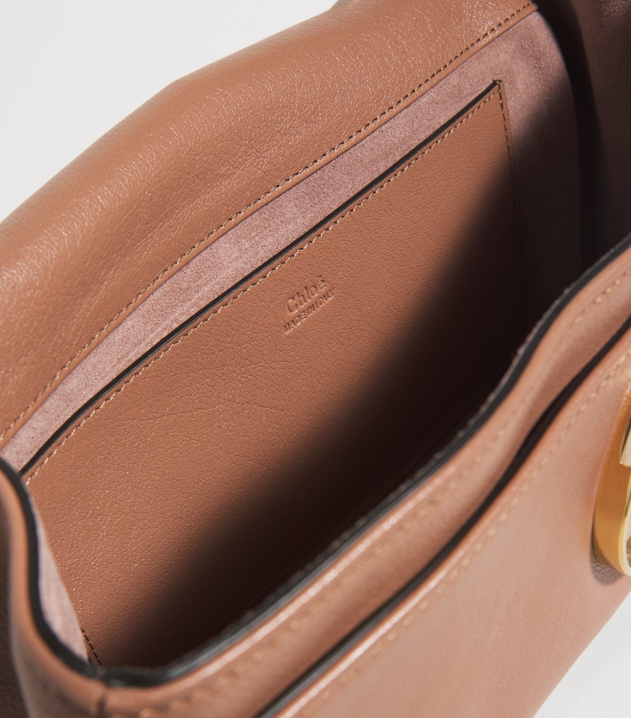 Chloé Medium Leather Heritage Shoulder Bag - Image 4