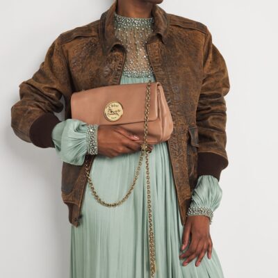 Chloé Medium Leather Heritage Shoulder Bag - Image 5