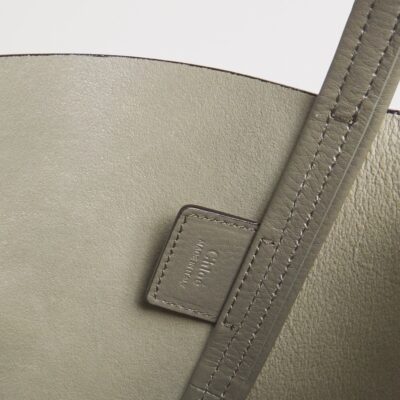 Chloé Medium Leather Spin Tote Bag - Image 3