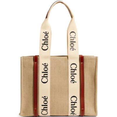 Chloé Medium Woody Tote Bag - Image 1