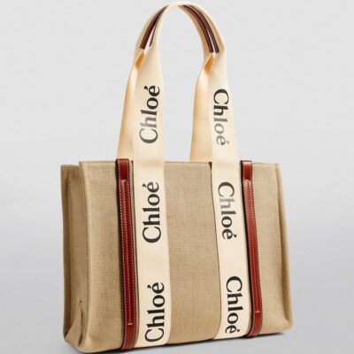Chloé Medium Woody Tote Bag - Image 2