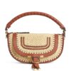 Chloé Mini Raffia-Effect Marcie Shoulder Bag - Image 1