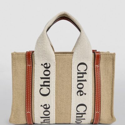 Chloé Mini Woody Tote Bag - Image 4