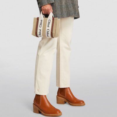 Chloé Mini Woody Tote Bag - Image 5