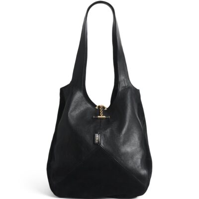 Chloé Panelled Calfskin Balloon Tote Bag - Image 1