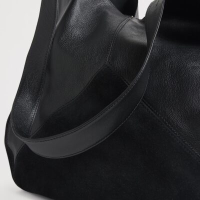 Chloé Panelled Calfskin Balloon Tote Bag - Image 4