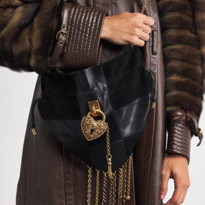Chloé Patchwork-Leather Charms Cross-Body Bag - Image 5