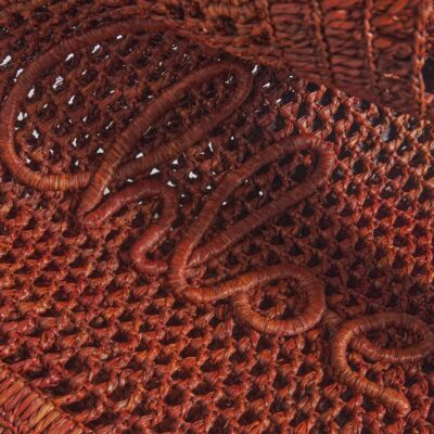 Chloé Raffia Summer Banana Tote Bag - Image 4