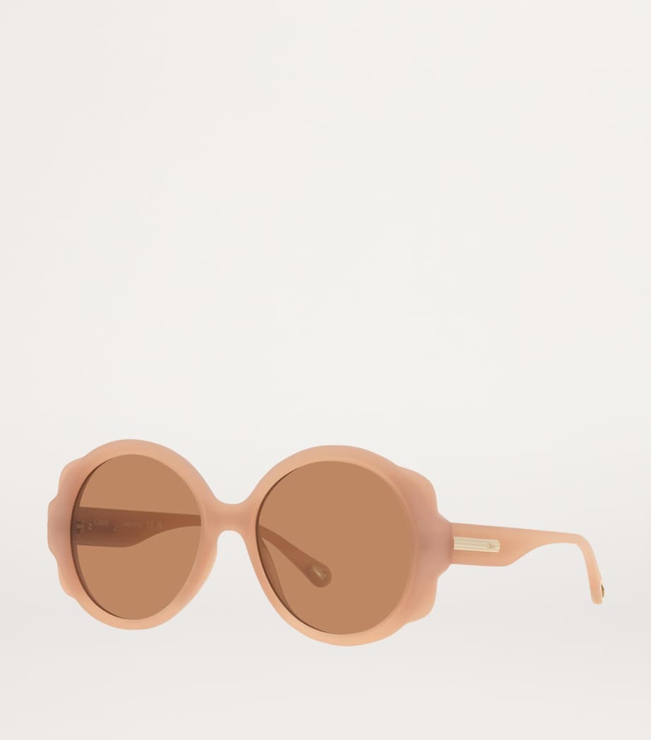 Chloé Round Flower Sunglasses - Image 2