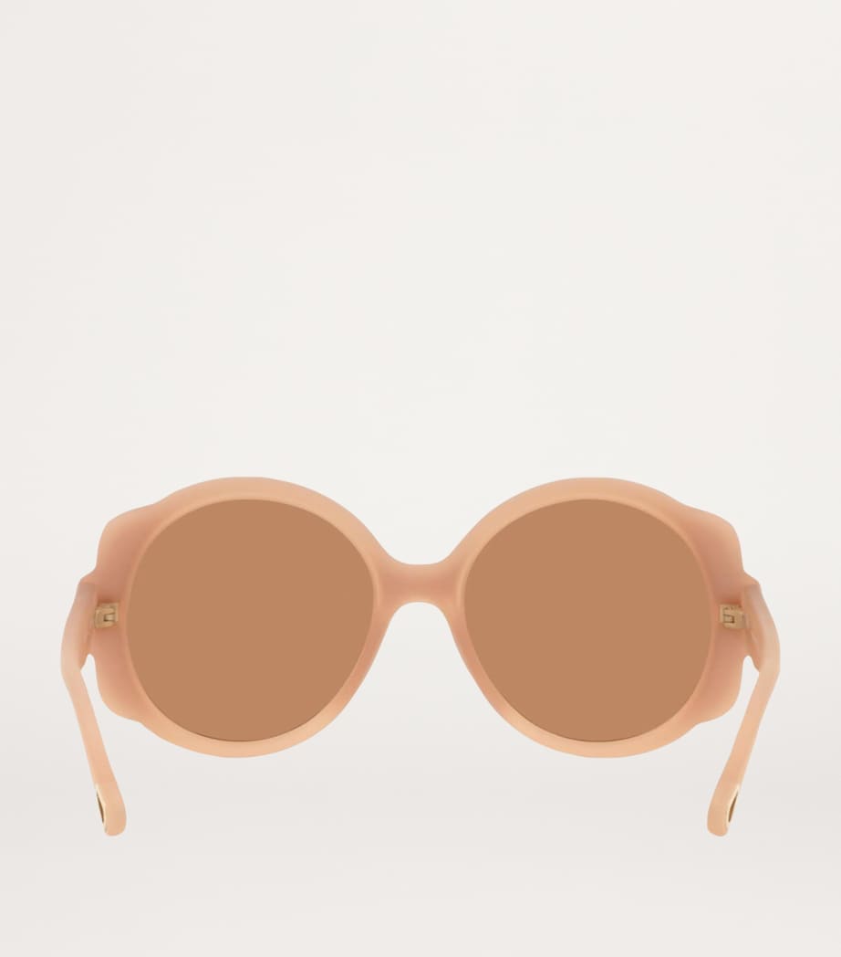 Chloé Round Flower Sunglasses - Image 4