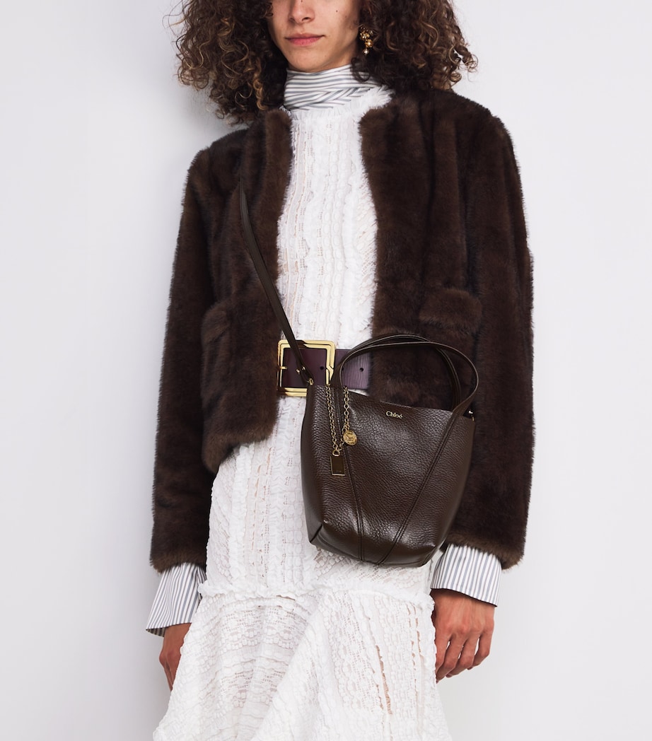 Chloé Small Calfskin Spin Tote Bag - Image 5