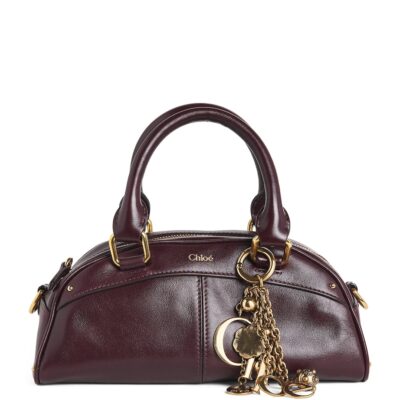 Chloé Small Leather Bowling Top-Handle Bag - Image 1