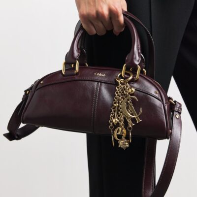 Chloé Small Leather Bowling Top-Handle Bag - Image 2