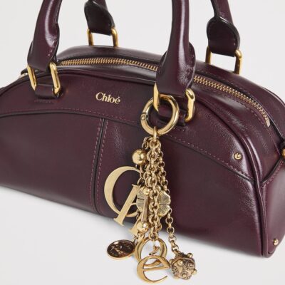 Chloé Small Leather Bowling Top-Handle Bag - Image 4