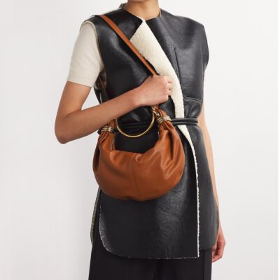 Chloé Small Leather Bracelet Shoulder Bag - Image 2