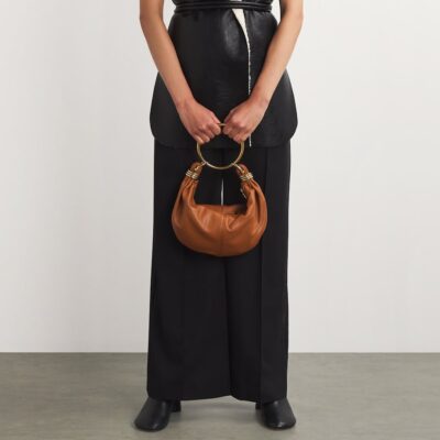 Chloé Small Leather Bracelet Shoulder Bag - Image 5