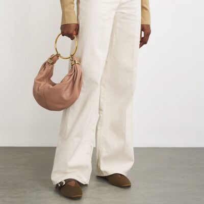 Chloé Small Leather Bracelet Top-Handle Bag - Image 5
