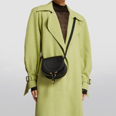 Chloé Small Leather Marcie Saddle Bag - Image 4