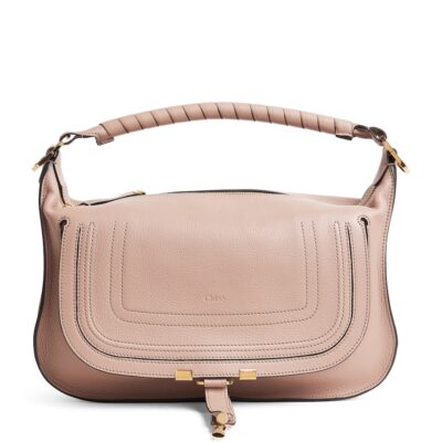 Chloé Small Leather Marcie Shoulder Bag - Image 1