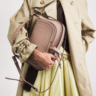 Chloé Small Leather Marcie Shoulder Bag - Image 5