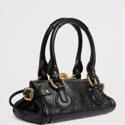 Chloé Small Leather Paddington Top-Handle Bag - Image 3