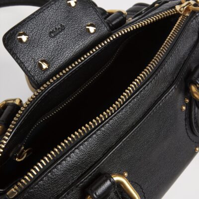 Chloé Small Leather Paddington Top-Handle Bag - Image 4