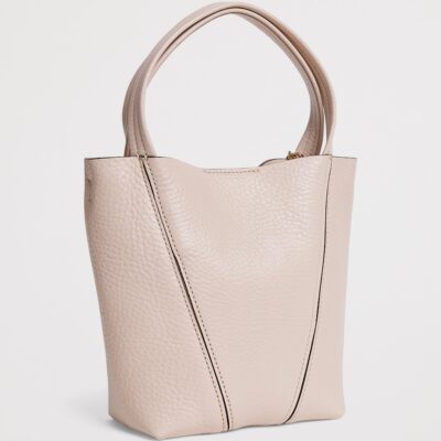 Chloé Small Leather Spin Tote Bag - Image 2