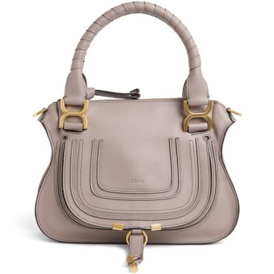 Chloé Small Suede Marcie Shoulder Bag - Image 5