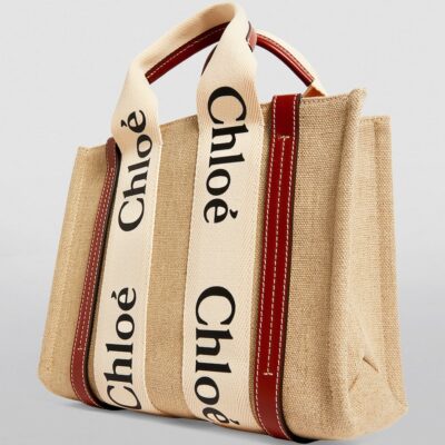 Chloé Small Woody Tote Bag - Image 3