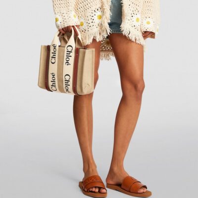 Chloé Small Woody Tote Bag - Image 4