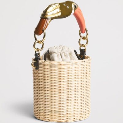 Chloé Small Woven Tropicus Bucket Bag - Image 2