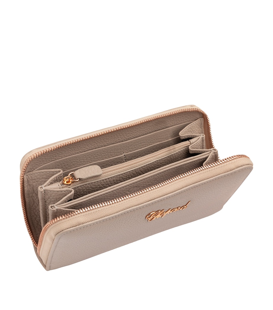 Chopard Leather Classic Zip-Around Wallet - Image 2