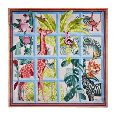Chopard Silk Butterfly Print Scarf - Image 2