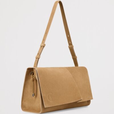 Christian Louboutin Baggy Large Suede Shoulder Bag - Image 5