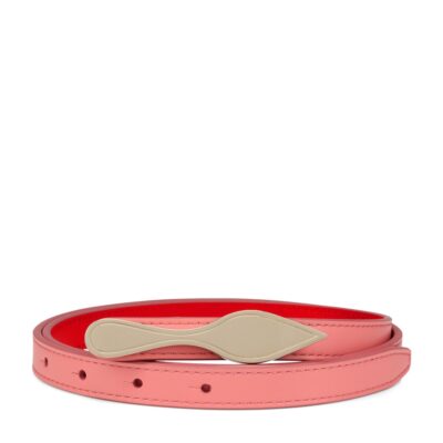 Christian Louboutin Bettina Leather Reversible Belt - Image 1