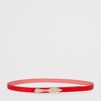 Christian Louboutin Bettina Leather Reversible Belt - Image 3