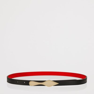 Christian Louboutin Bettina Leather Reversible Belt - Image 3