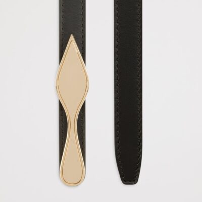 Christian Louboutin Bettina Leather Reversible Belt - Image 4