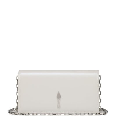 Christian Louboutin Bettina Nappa Leather Clutch Bag - Image 1